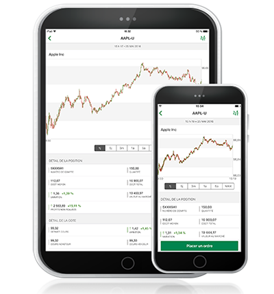 Saisie d'écran de l'application mobile Disnat - Section Cotes
