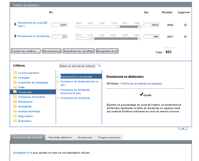 Outil d'analyse fondamentale forex