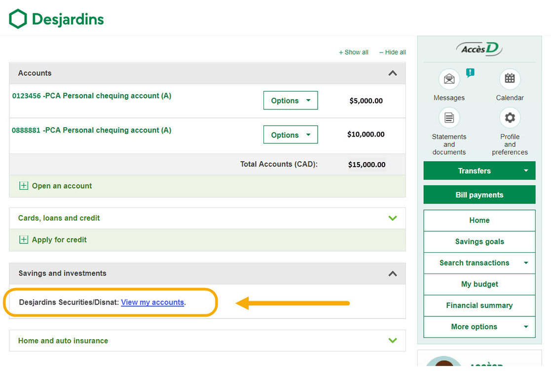 Client Service Faqs Desjardins Online Brokerage